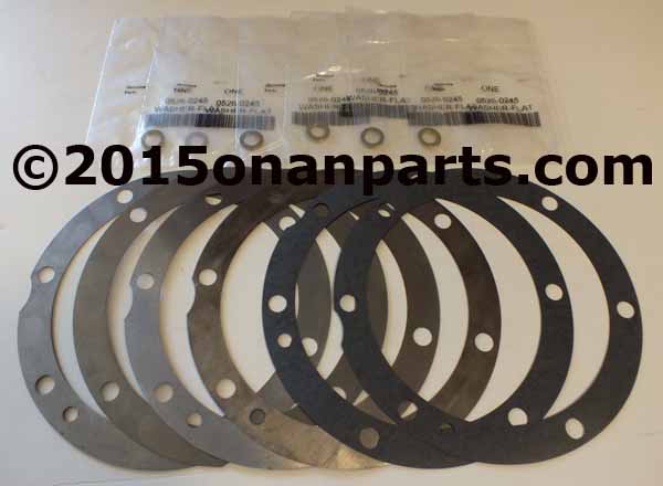 onan 101-0386 Gasket & Shim Kit Bearing Plate