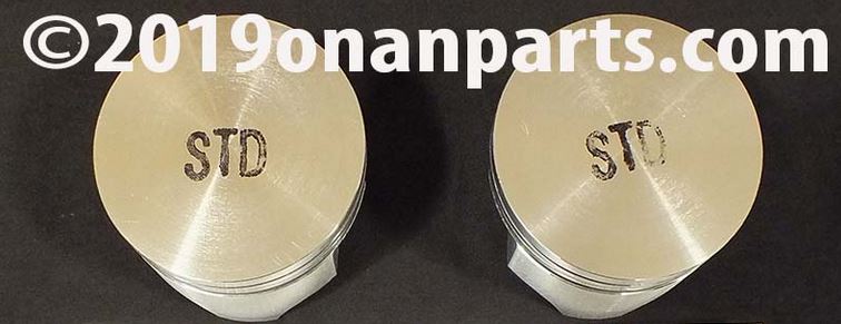 Onan 112-0264 STD Bare Pistons Without Rings Without Pins 1 Pair