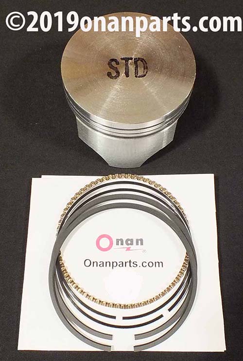 Onan 112-0264 New STD Piston with Rings. Without Wrist Pin