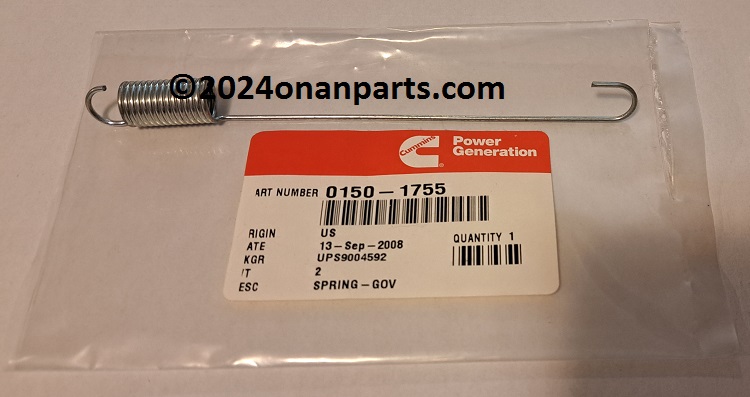 150-1755 New Governor Spring P B N Series Variable Speed