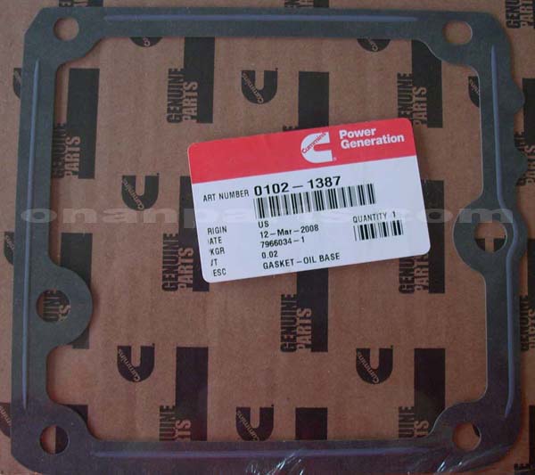 102-1387 Oil Base Gasket B, P & N Series 102-1387 Oil Base Gasket B, P & N Series