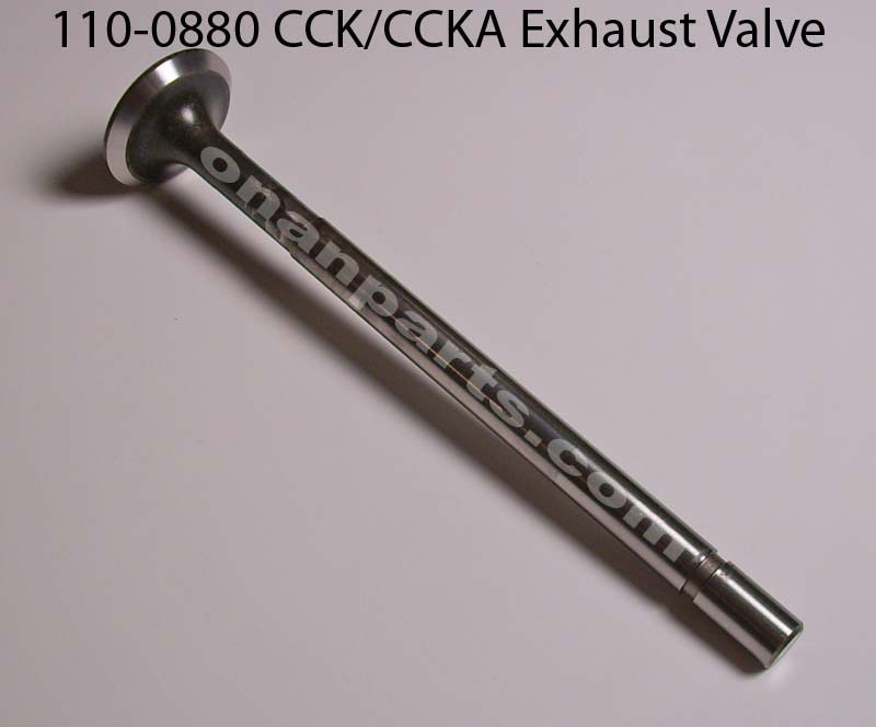 110-0880 New Onan Exhaust Valve CCK/CCKA/CCKB/MCCK/LK
