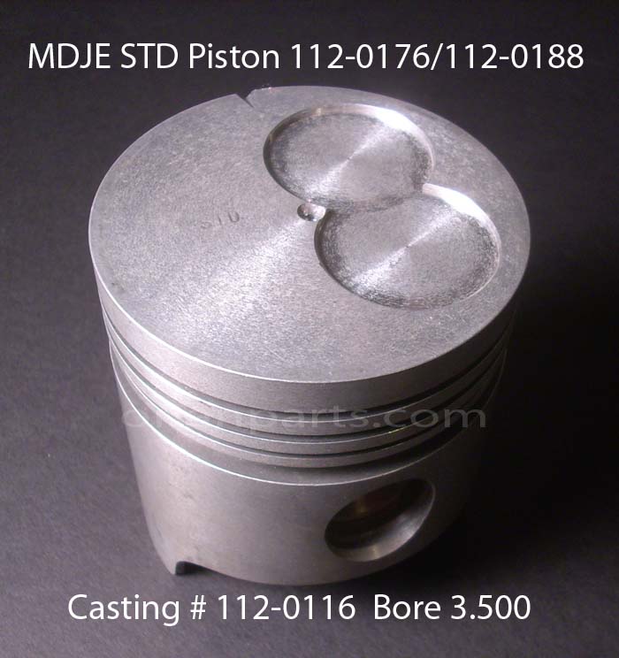 112-0176/112-0188 MDJE MDJF STD Piston NOS