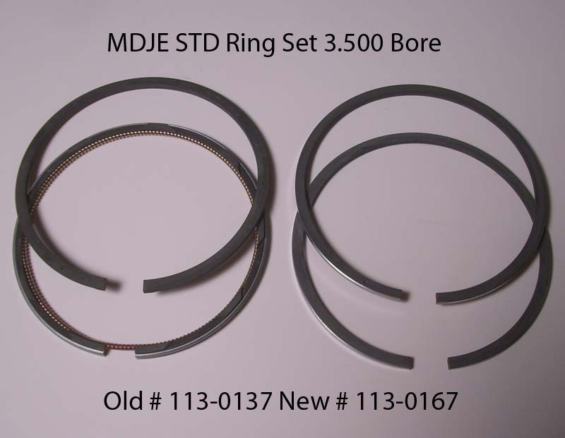 113-0137/113-0167 STD MDJE Ring Set