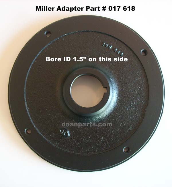017 618 Adapter Engine to rotor 1.5" ID Bore