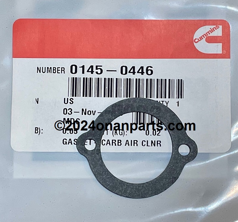 145-0446 New Carb to Air Cleaner Gasket AJ & BF Power Drawer