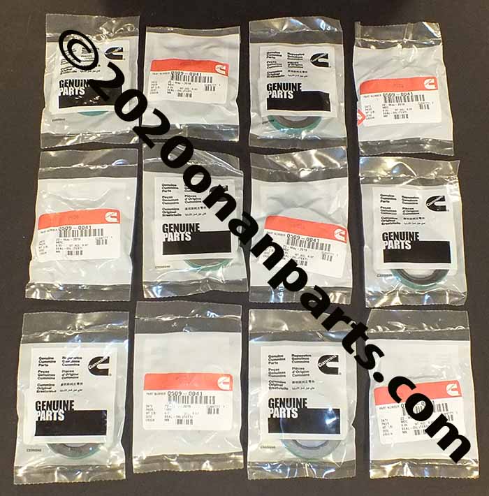 509-0041 Rear Main Seal 12 Pack CCK, MCCK B, P & N Series