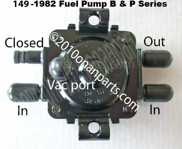 149-1095 Onan Genuine Parts Fuel Line Pump to Carb JB JC NOS 