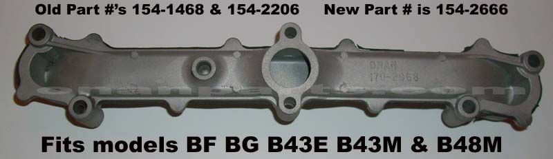 154-2666 Used Intake manifold BF BG B43E B43M B48M 154-2666 Used Intake manifold BF BG B43E B43M B48M