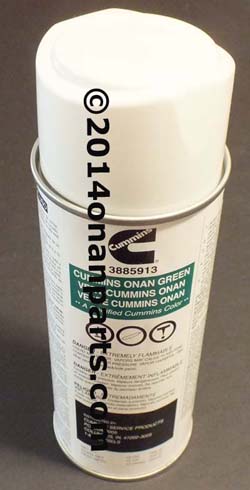 Onan Green Paint. 12 Oz Spray can - Click Image to Close