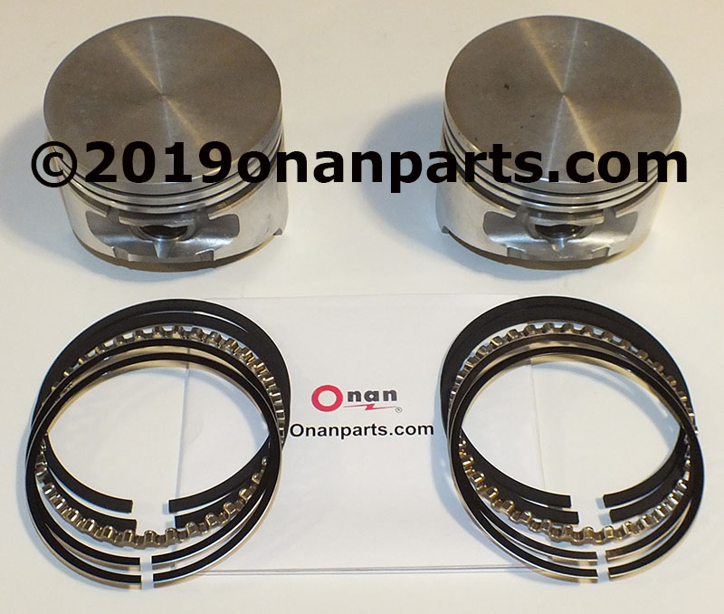 Two Used 112-0163/112-0264 STD Pistons with New Rings Two Used 112-0163/112-0264 STD Pistons with New Rings