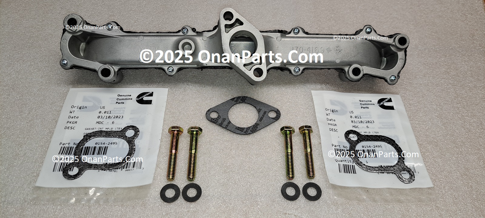 Onan 541-0428 Remanufactured Intake Manifold B & P Series