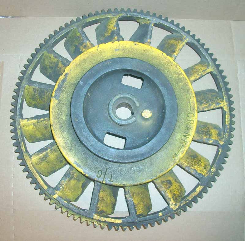 CCKA used flywheel with ring gear